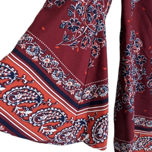 Xhilaration Boho Bell Sleeve Shift Dress ❤️✨ - Picture 9 of 11